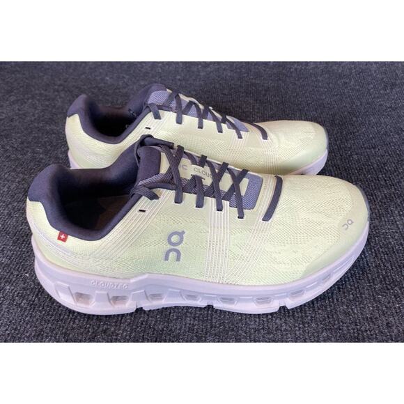 ON Cloud Cloudgo Sneaker Running Shoes Yellow White Womens 8.5 Fast Shipping - Picture 7 of 10